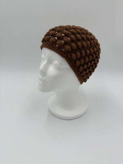 Malo Berretto in Cashmere e Lana a Lavorazione Popcorn - Pally Vintage Closet