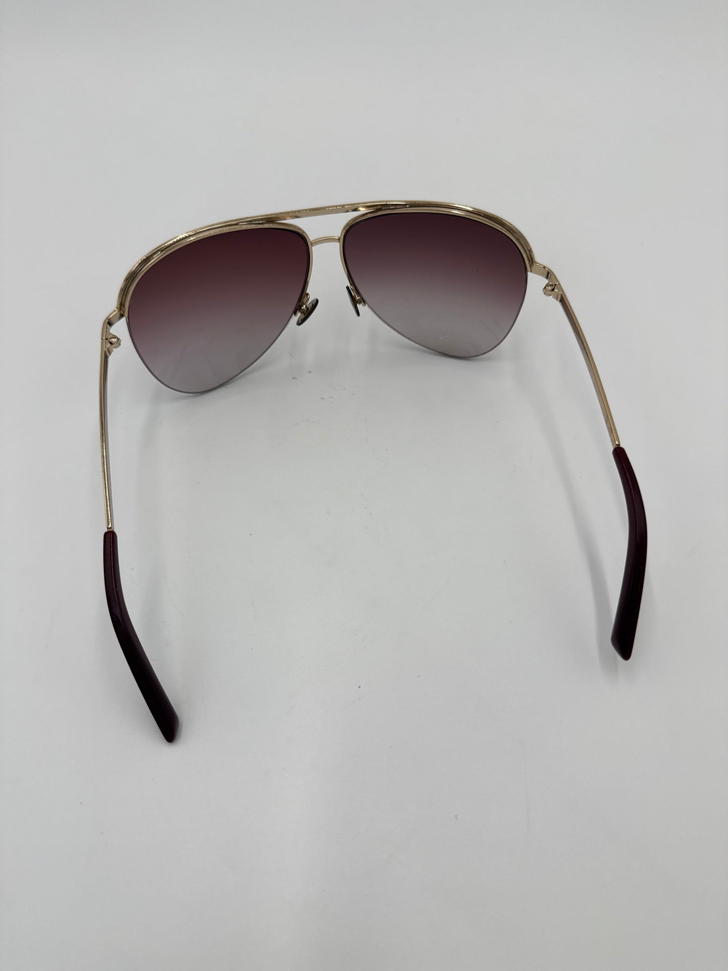 Marc Jacobs Occhiali da Sole MJ 069/S Aviator Semi-Rimless con Lenti Sfumate