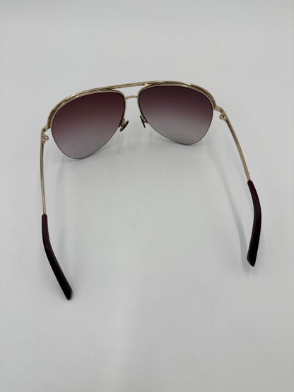 Marc Jacobs Occhiali da Sole MJ 069/S Aviator Semi-Rimless con Lenti Sfumate