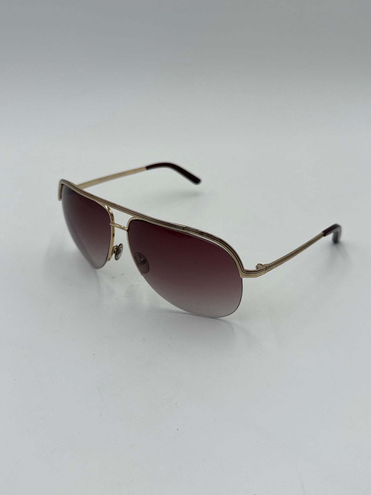 Marc Jacobs Occhiali da Sole MJ 069/S Aviator Semi-Rimless con Lenti Sfumate