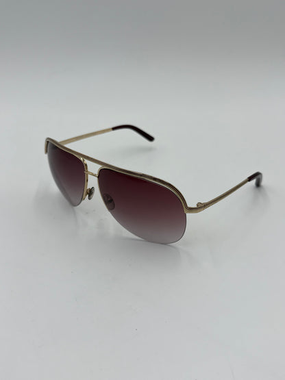 Marc Jacobs Occhiali da Sole MJ 069/S Aviator Semi-Rimless con Lenti Sfumate