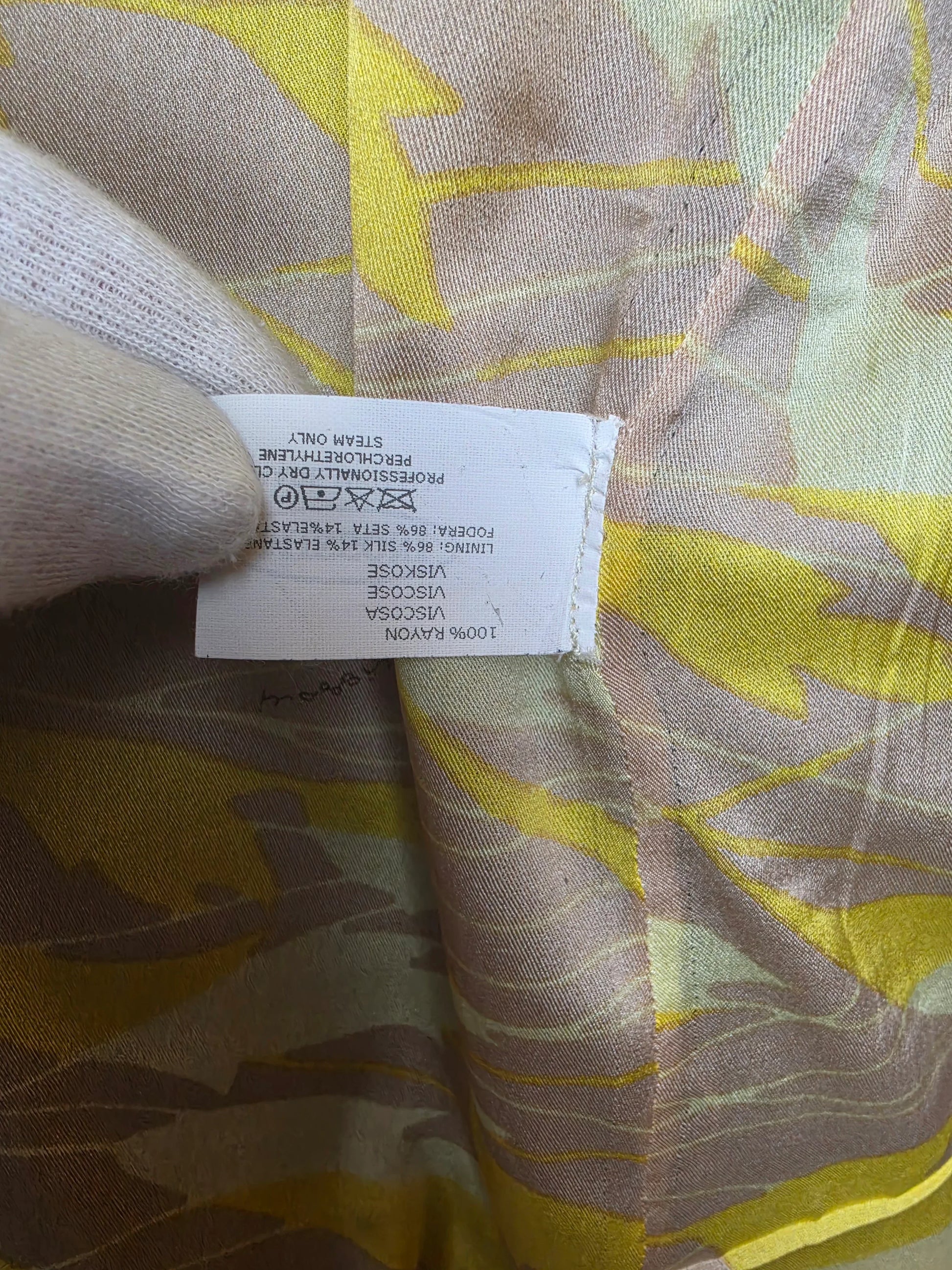 Missoni-Completo-Vintage-Blazer-e-Pantaloni-in-Maglia-Lavorata-Nero-e-Oro-70263496278340 - Pally Vintage Closet