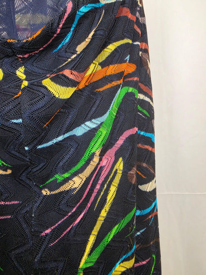 Missoni-Pantaloni-Vintage-a-Crochet-con-Motivo-Astratto-Nero-70401942389060 - Pally Vintage Closet