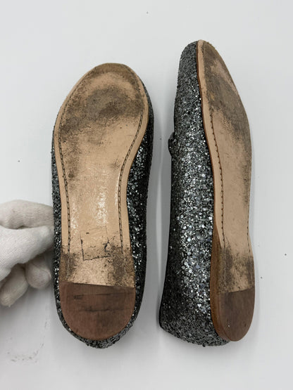 Miu-Miu-Ballerine-Mary-Jane-Vintage-Glitter-Argento-70493934256452 - Pally Vintage Closet