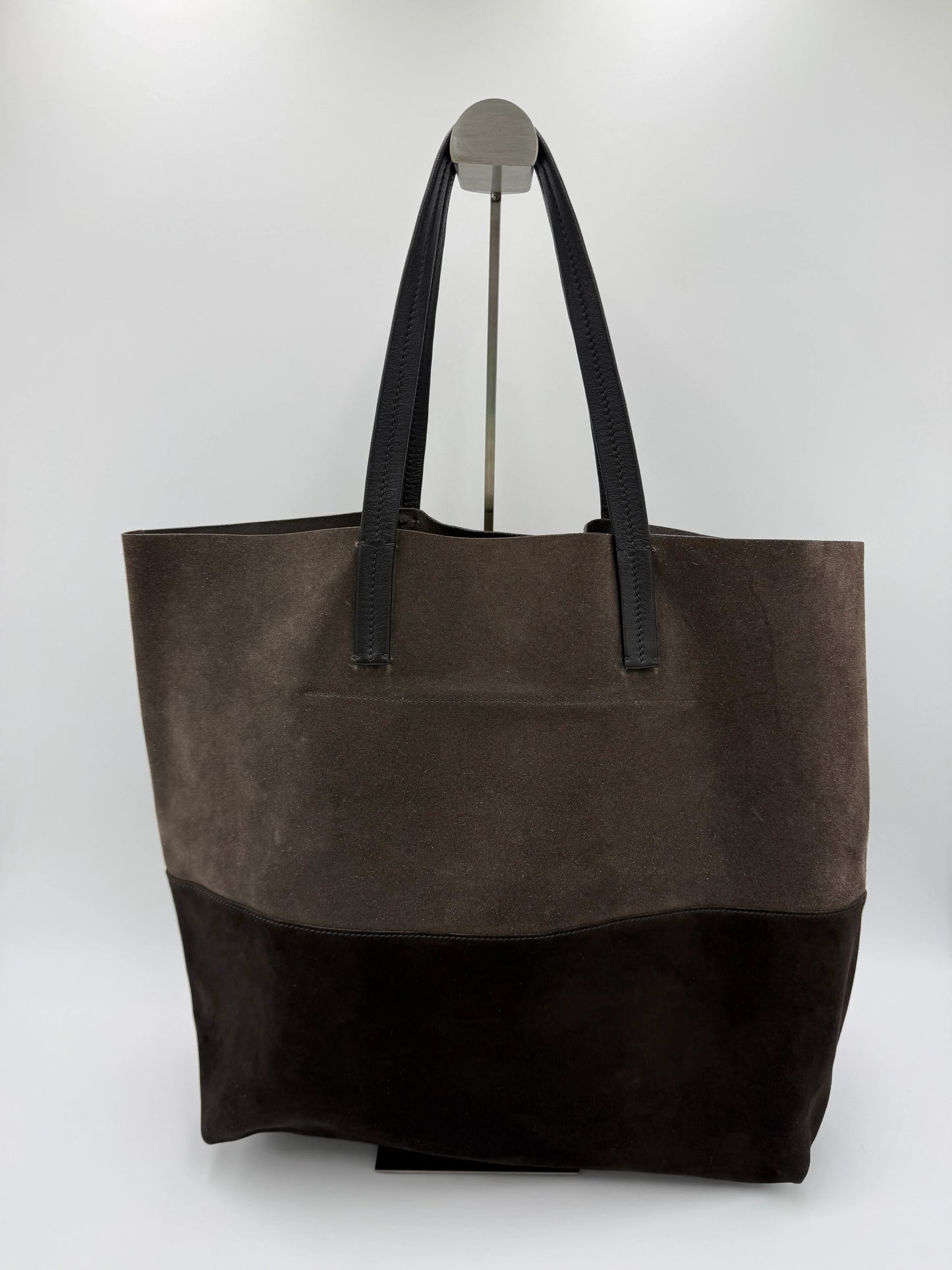 Miu-Miu-Borsa-Tote-in-Camoscio-Bicolore-Marrone-70135133536580 - Pally Vintage Closet