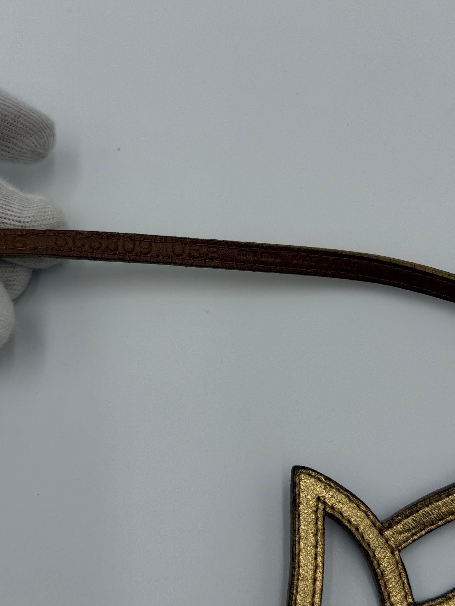 Miu Miu Borsa Vintage Stella a Tracolla in Pelle Bianca - Pally Vintage Closet