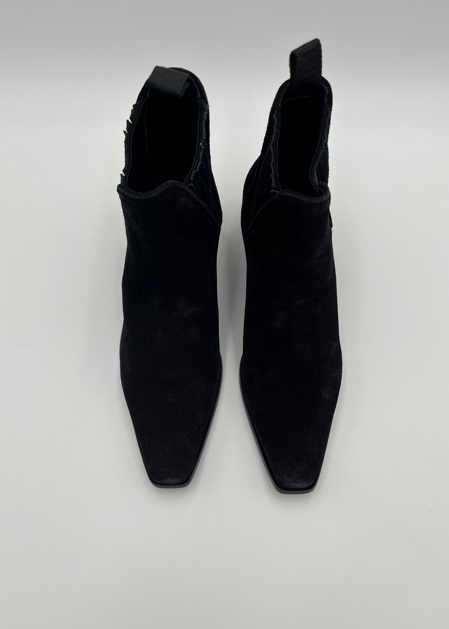 Miu Miu Stivaletti Suede Nero