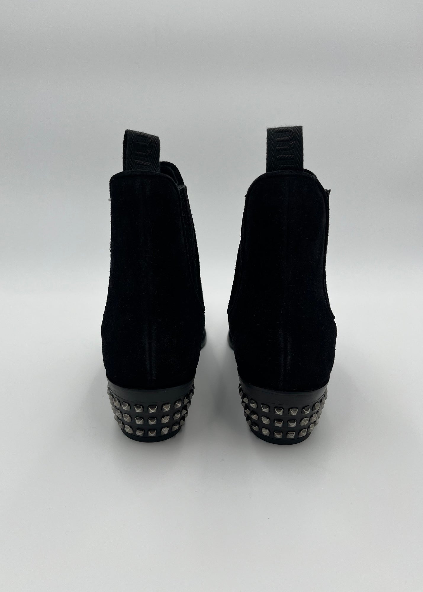 Miu Miu Stivaletti Suede Nero