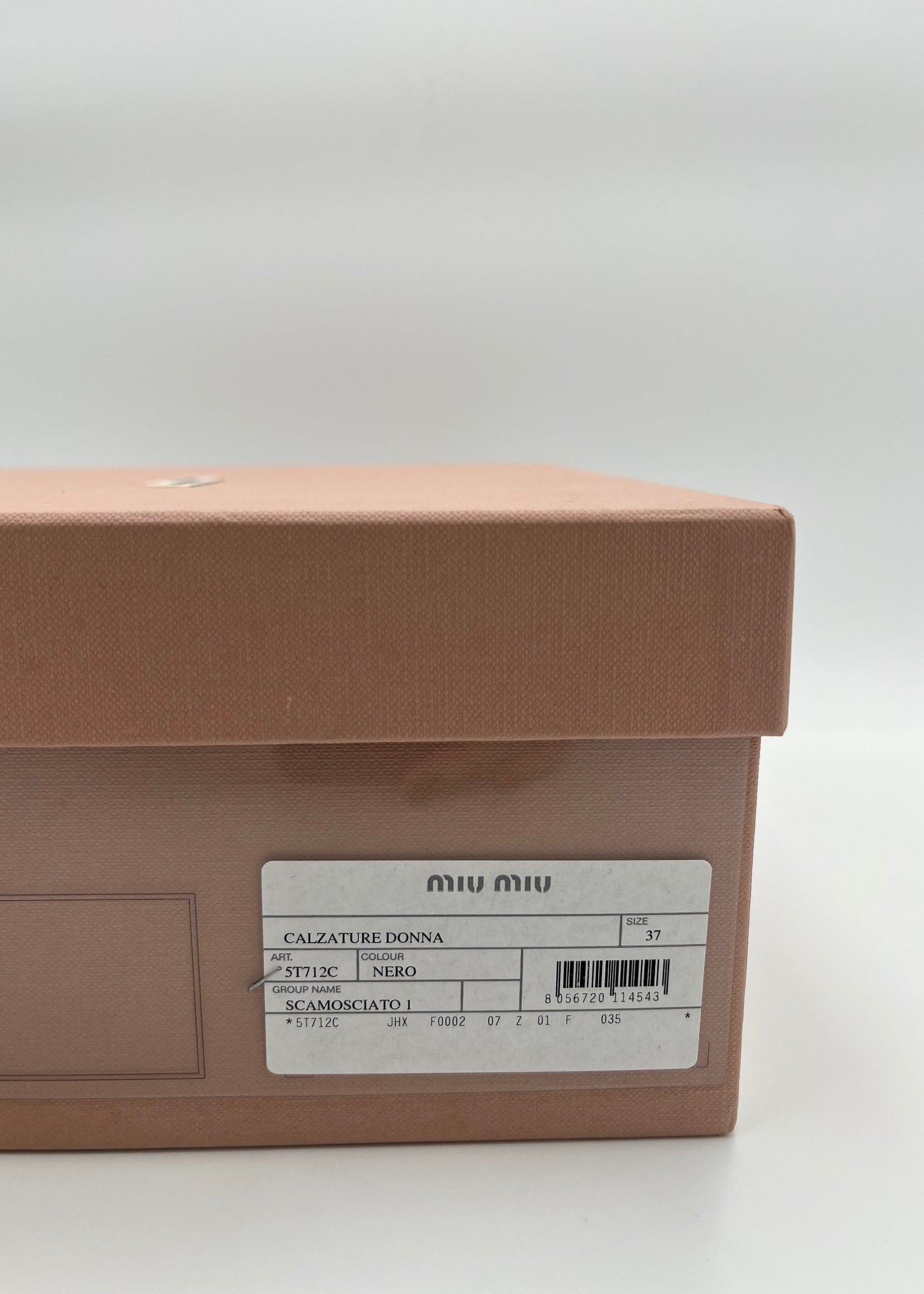 Miu Miu Stivaletti Suede Nero