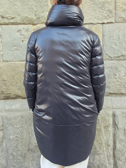 Moncler Piumino Vintage Laqué Nero - Pally Vintage Closet