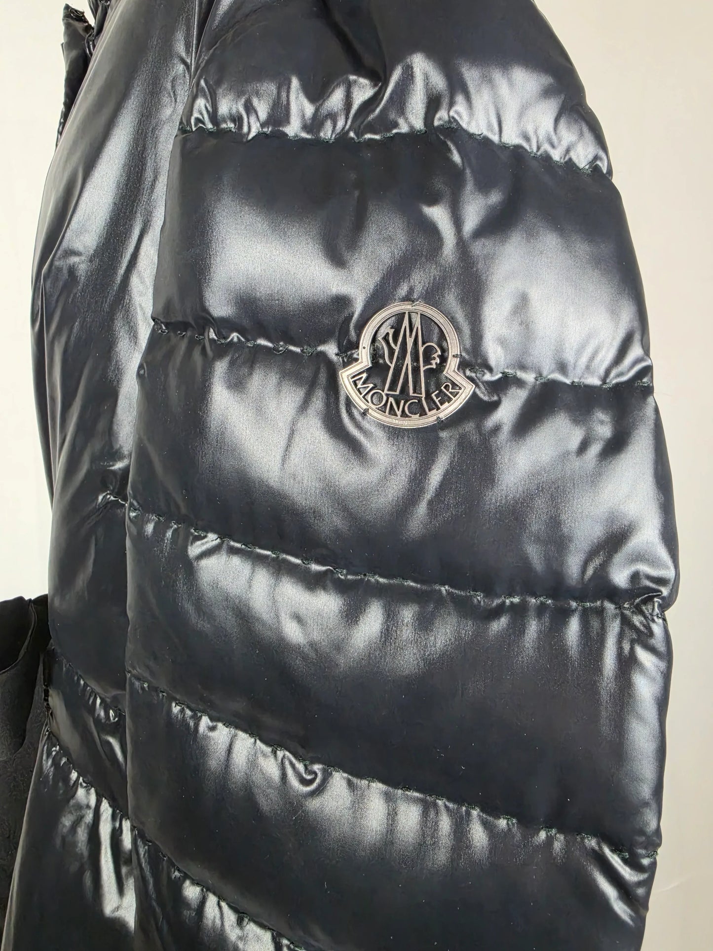 Moncler Piumino Vintage Laqué Nero - Pally Vintage Closet
