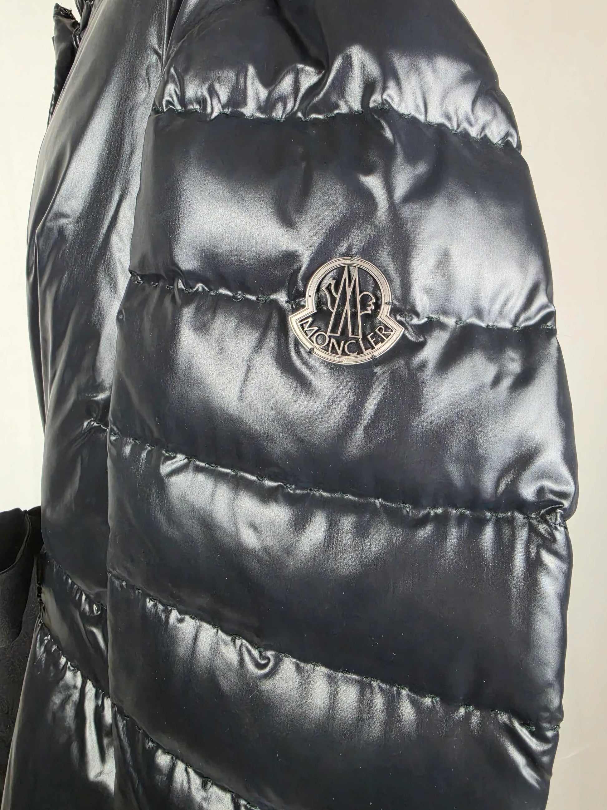 Moncler Piumino Vintage Laqué Nero - Pally Vintage Closet