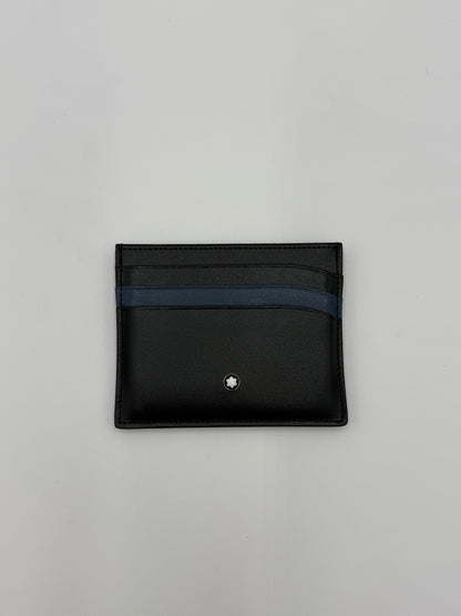 Montblanc Portacarte Bicolore Blu e Nero - Pally Vintage Closet