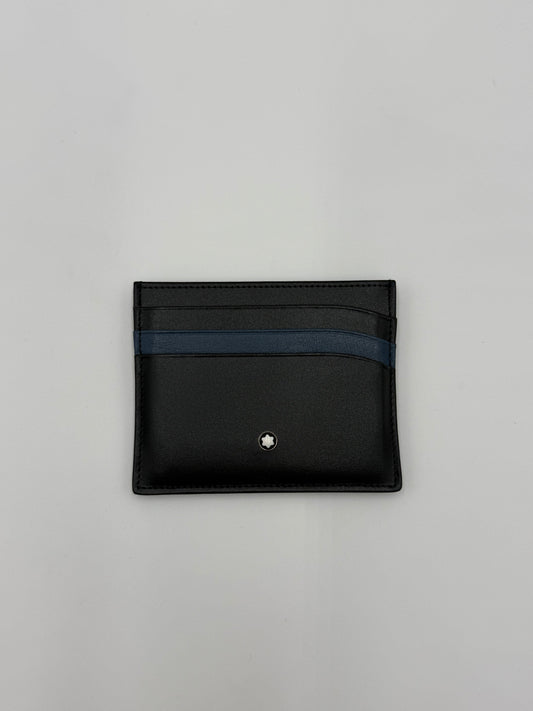 Montblanc Portacarte Bicolore Blu e Nero - Pally Vintage Closet