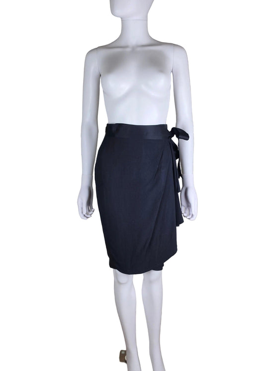Moschino Cheap and Chic Gonna Vintage a Portafoglio Nera - Pally Vintage Closet