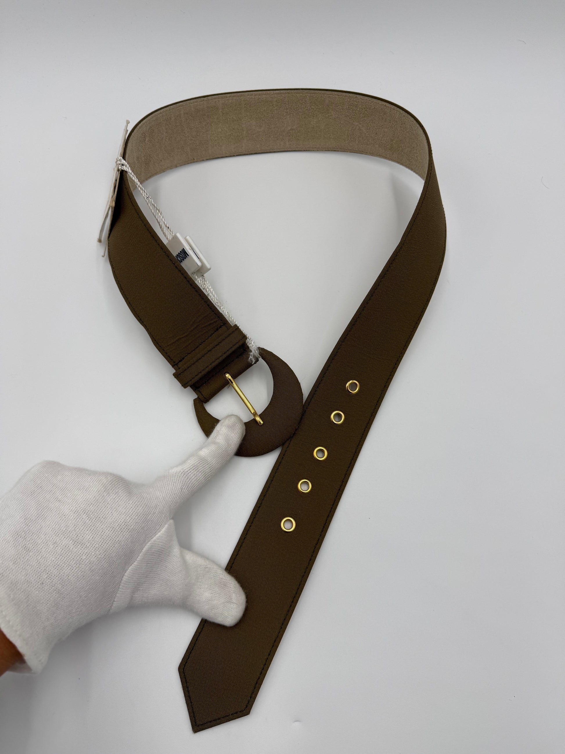 Moschino Cintura Vintage Larga Beige - Pally Vintage Closet