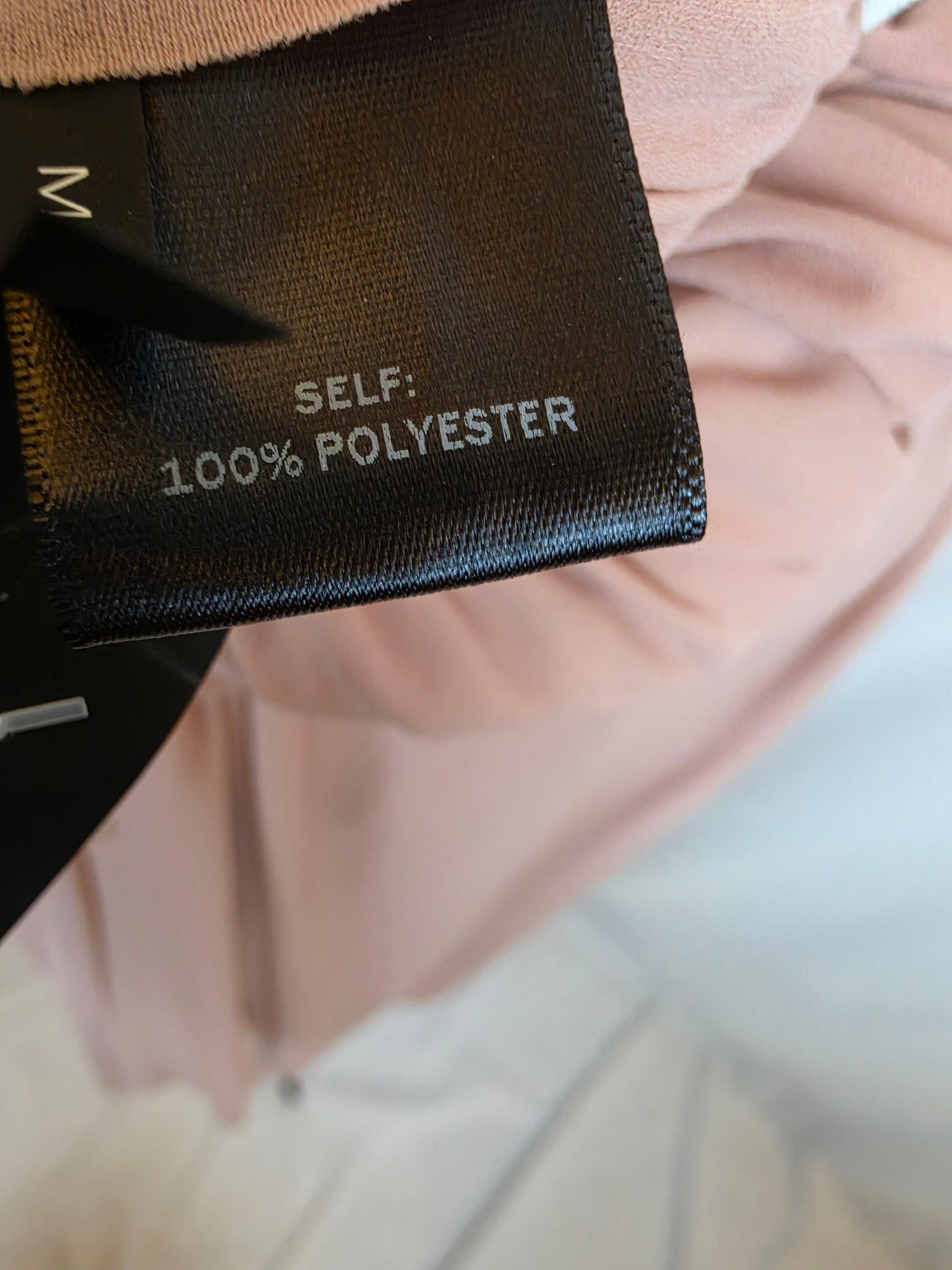 Norma Kamali Abito Midi Asimmetrico con Scollo Profondo Rosa Cipria - Pally Vintage Closet