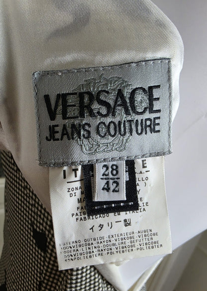 Versace Jeans Couture Abito Lungo Vintage con Scollo Halter e Schiena Scoperta
