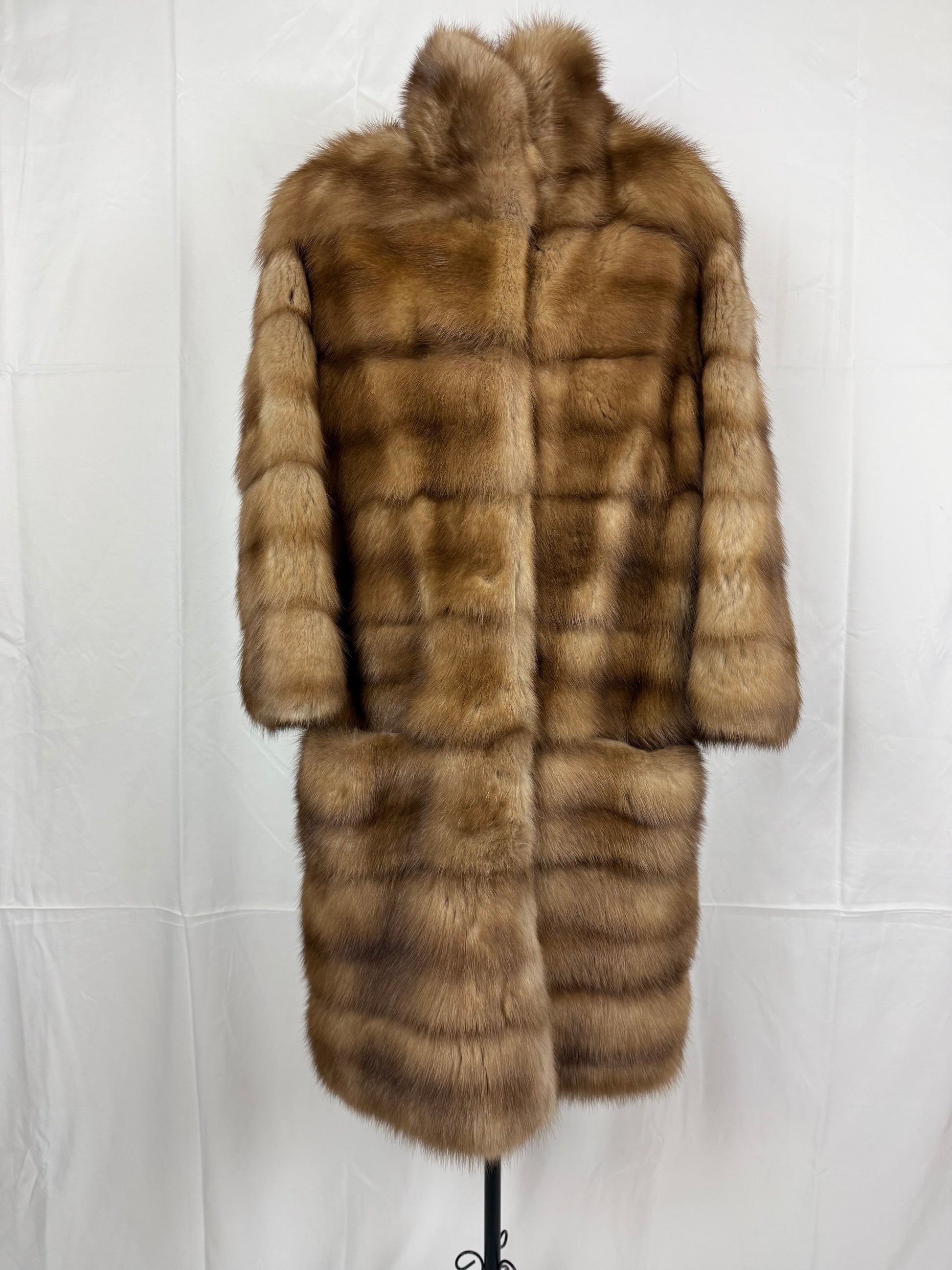 Pelliccia Vintage Zibellino Marrone Chiaro - Pally Vintage Closet