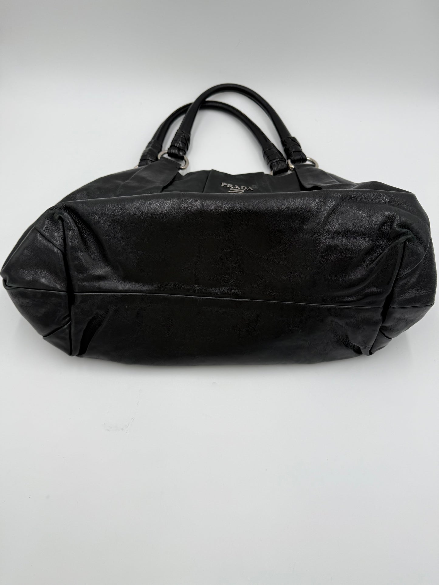 Prada Borsa Hobo Vintage in Pelle Nera - Pally Vintage Closet