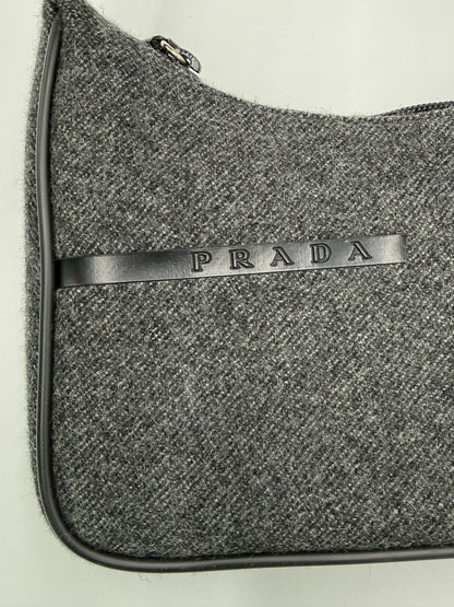 Prada-Borsa-Hobo-in-Lana-Tweed-Grigio-Antracite-70135129866564 - Pally Vintage Closet