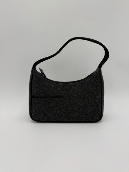 Prada-Borsa-Hobo-in-Lana-Tweed-Grigio-Antracite-70135129964868 - Pally Vintage Closet