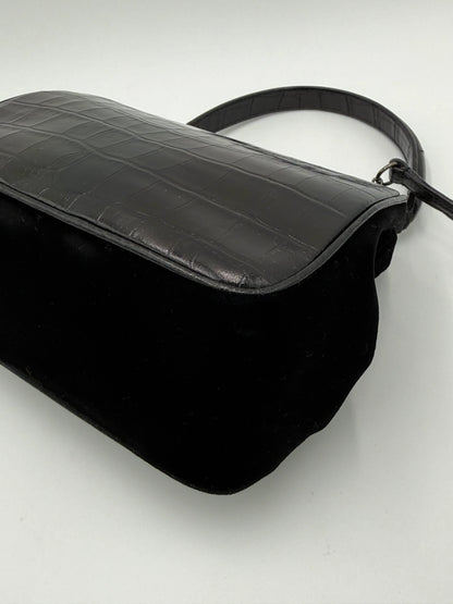 Prada-Borsa-Vintage-in-Pelle-Goffrata-Coccodrillo-Nera-70135140581700 - Pally Vintage Closet