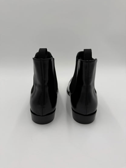 Prada-Stivaletti-Chelsea-in-Pelle-Spazzolata-Nero-69234137268548 - Pally Vintage Closet