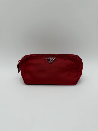 Prada-Trousse-in-Nylon-Rosso-Cherry-70265930449220 - Pally Vintage Closet