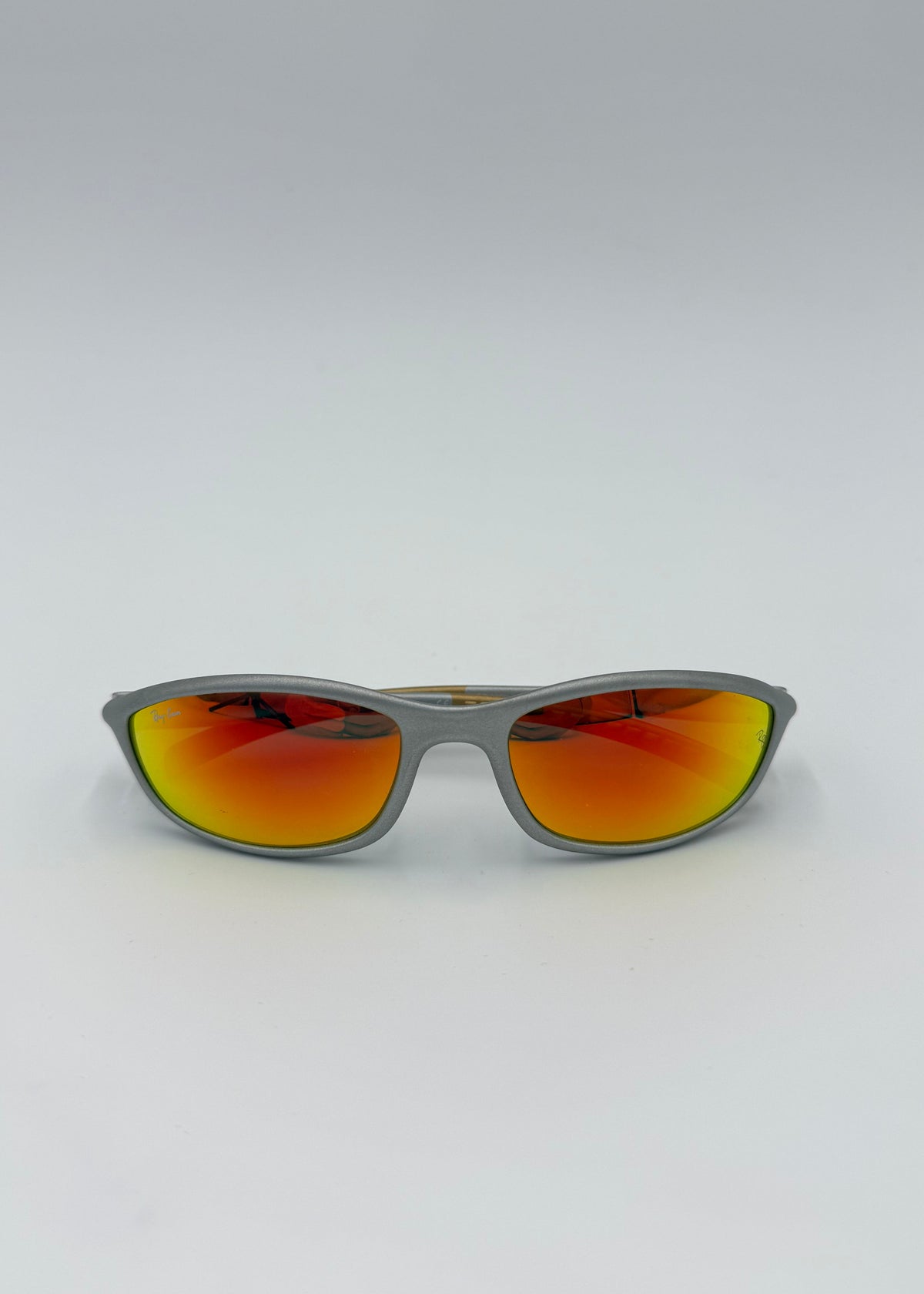 Ray-Ban Occhiali da Sole Vintage RB2046 Cutters con Lenti Specchiate Grigi - Pally Vintage Closet