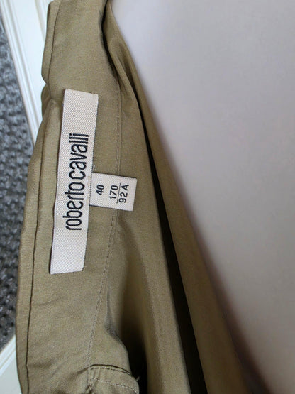 Roberto Cavalli Abito Chemisier Safari 2018 Beige - Pally Vintage Closet