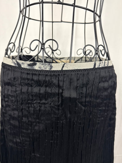 Roberto Cavalli Class Completo Blusa con Stringhe e Gonna Lunga Nero - Pally Vintage Closet