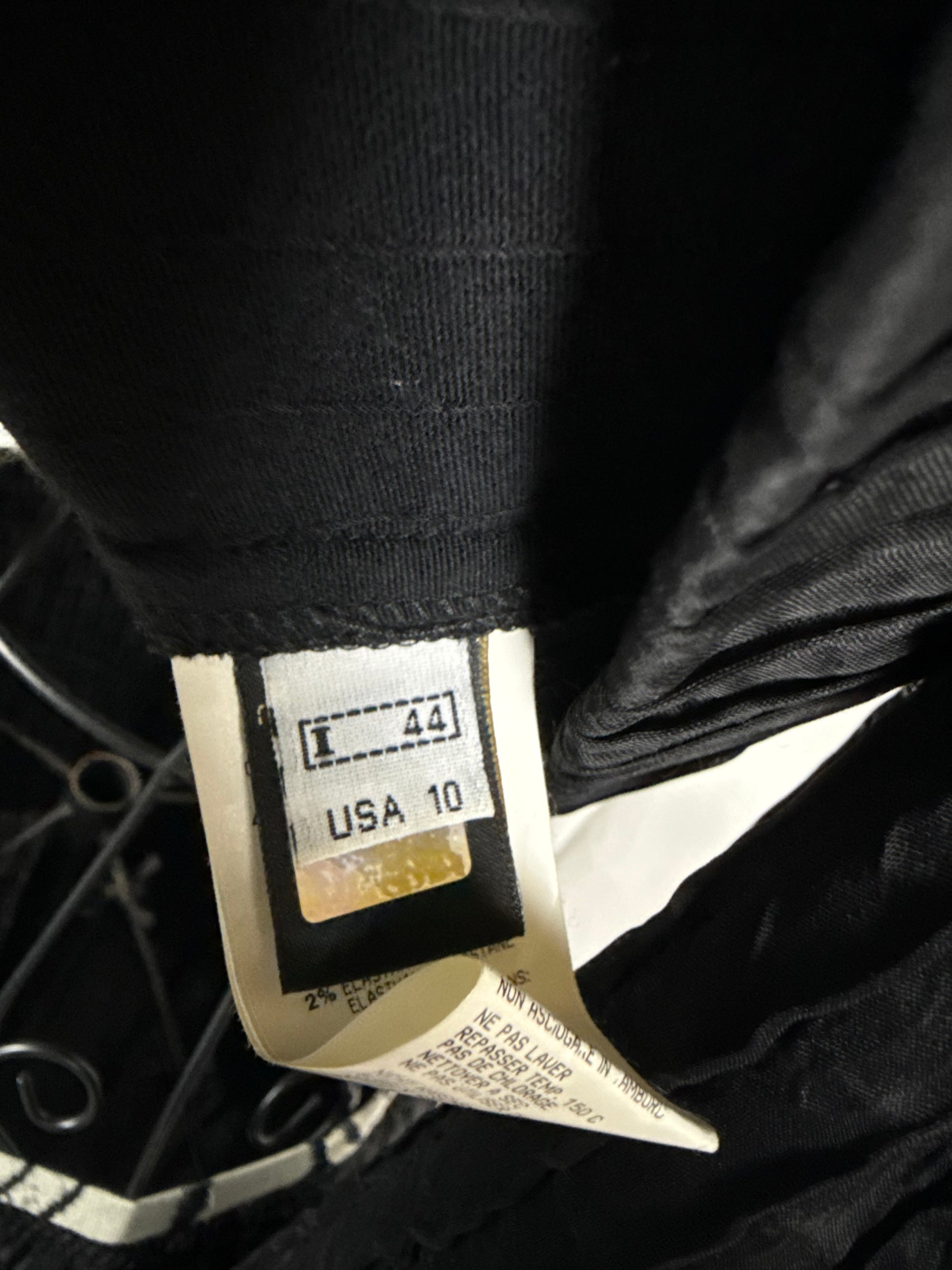 Roberto Cavalli Class Completo Blusa con Stringhe e Gonna Lunga Nero - Pally Vintage Closet