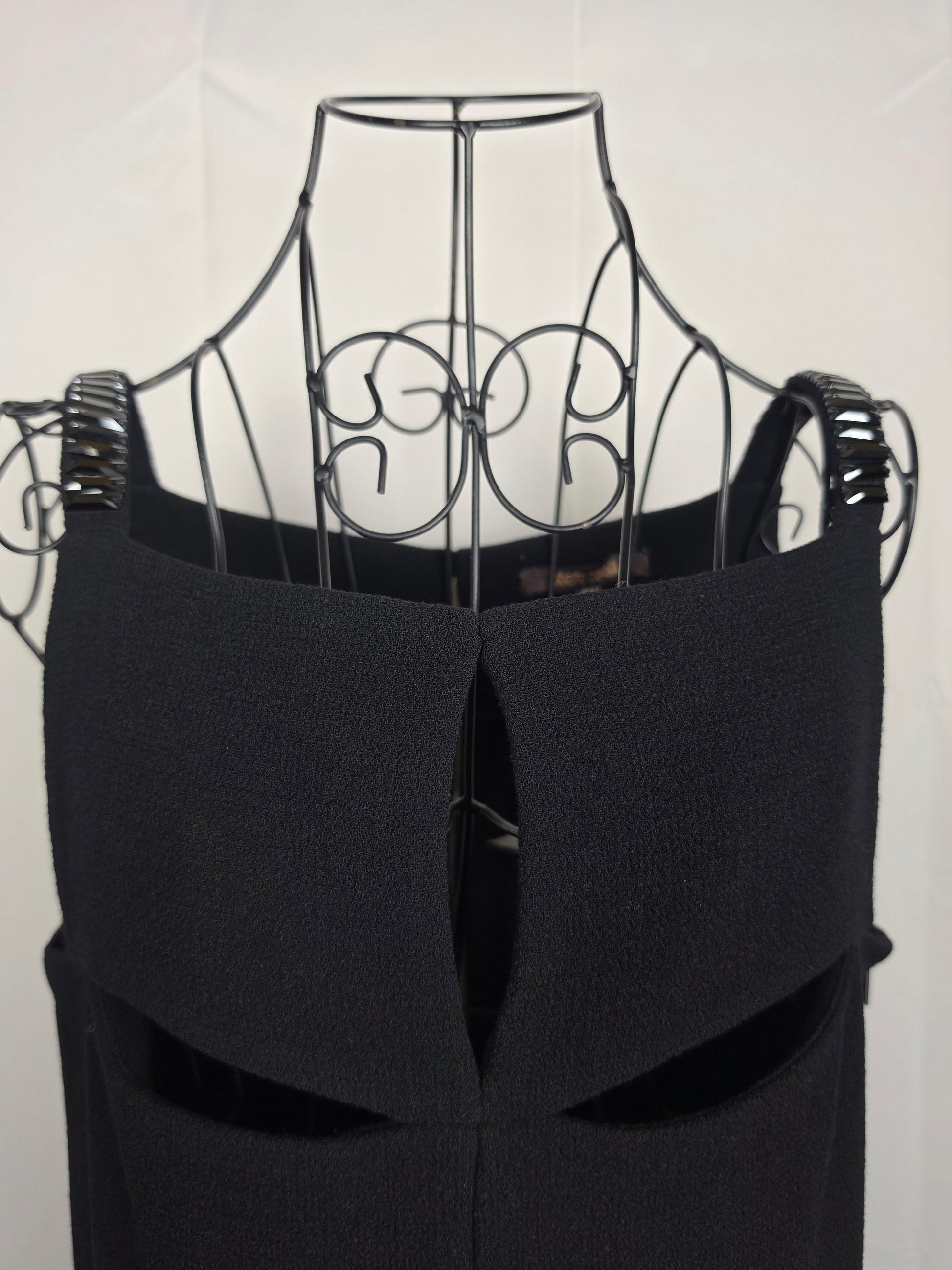 Roberto Cavalli Completo Vintage d’Archivio con Tagli Cut-Out Nero - Pally Vintage Closet
