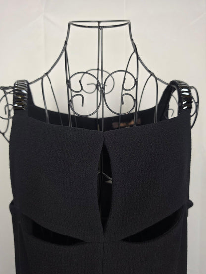 Roberto Cavalli Completo Vintage d’Archivio con Tagli Cut-Out Nero - Pally Vintage Closet