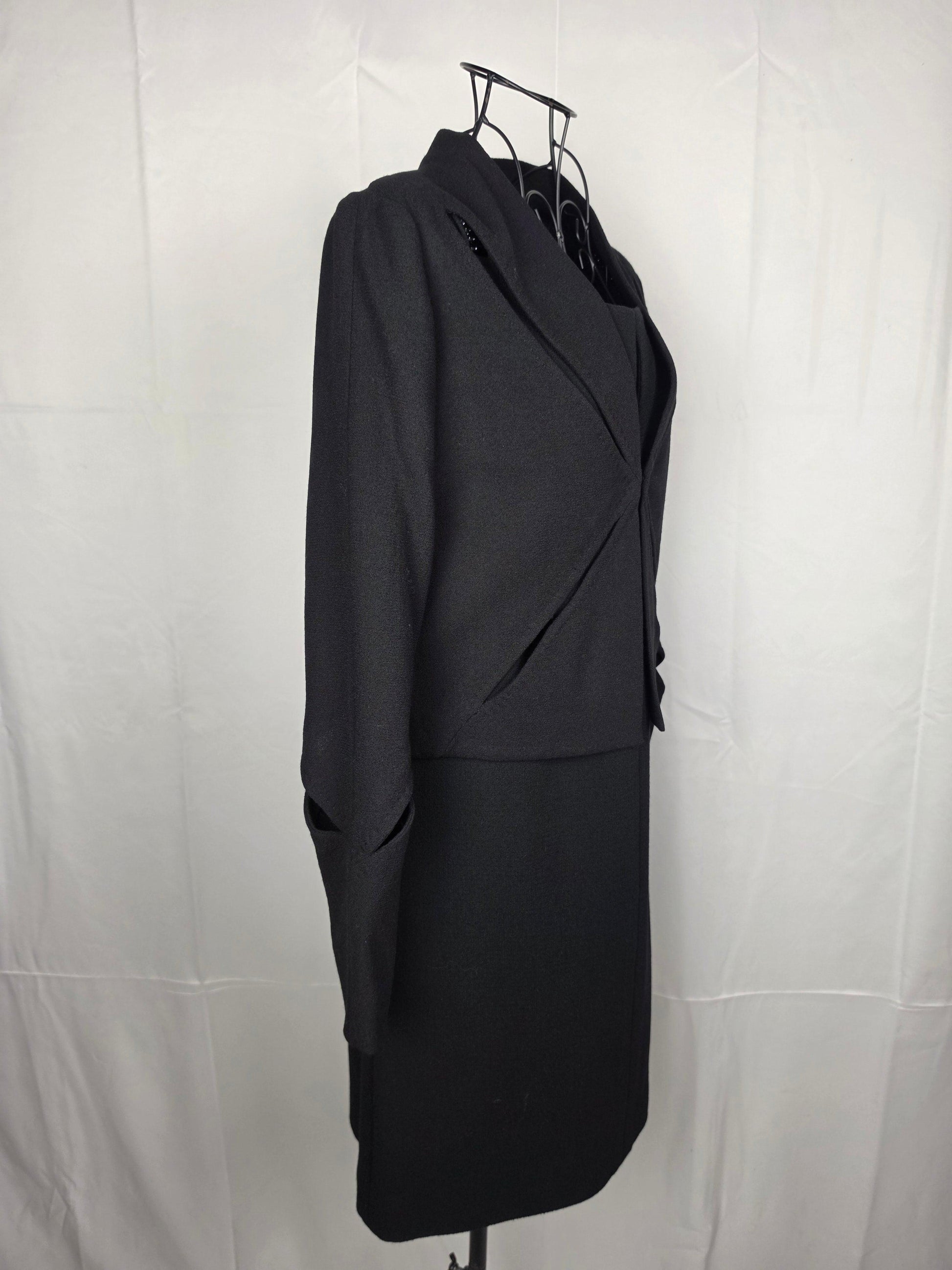 Roberto Cavalli Completo Vintage d’Archivio con Tagli Cut-Out Nero - Pally Vintage Closet