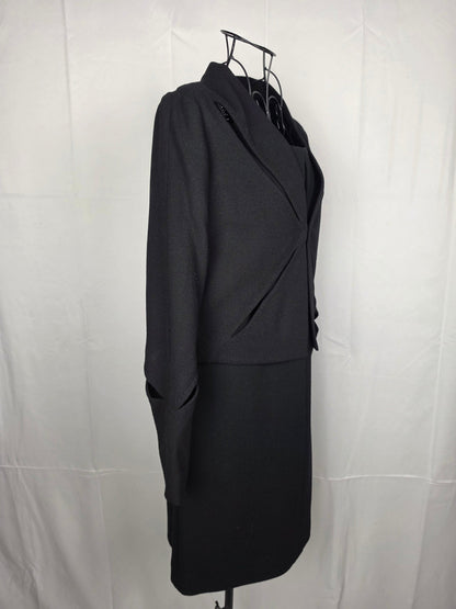 Roberto Cavalli Completo Vintage d’Archivio con Tagli Cut-Out Nero - Pally Vintage Closet