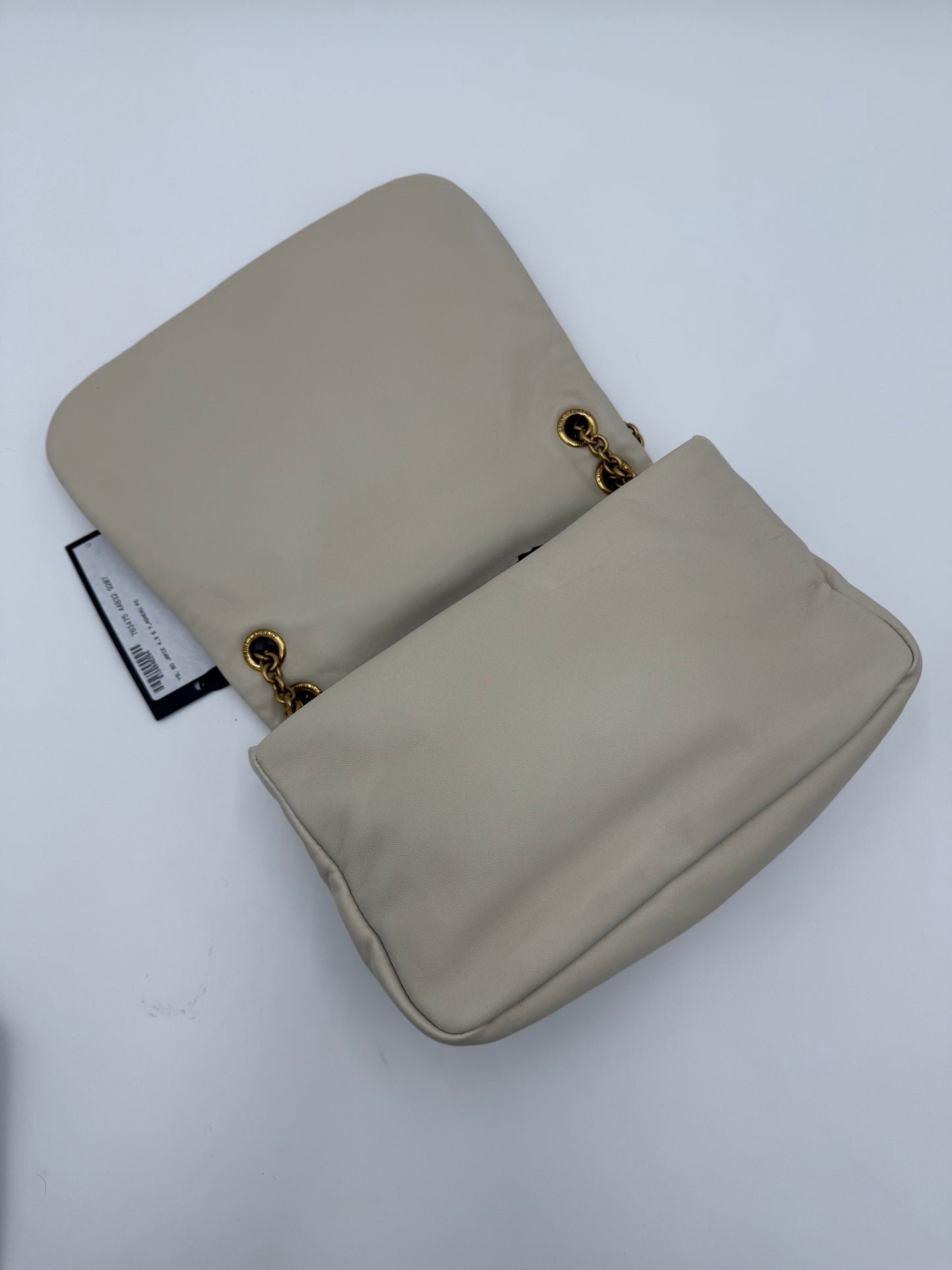 Saint Laurent Borsa Jamie 4.3 Matelassé Media Crema - Pally Vintage Closet