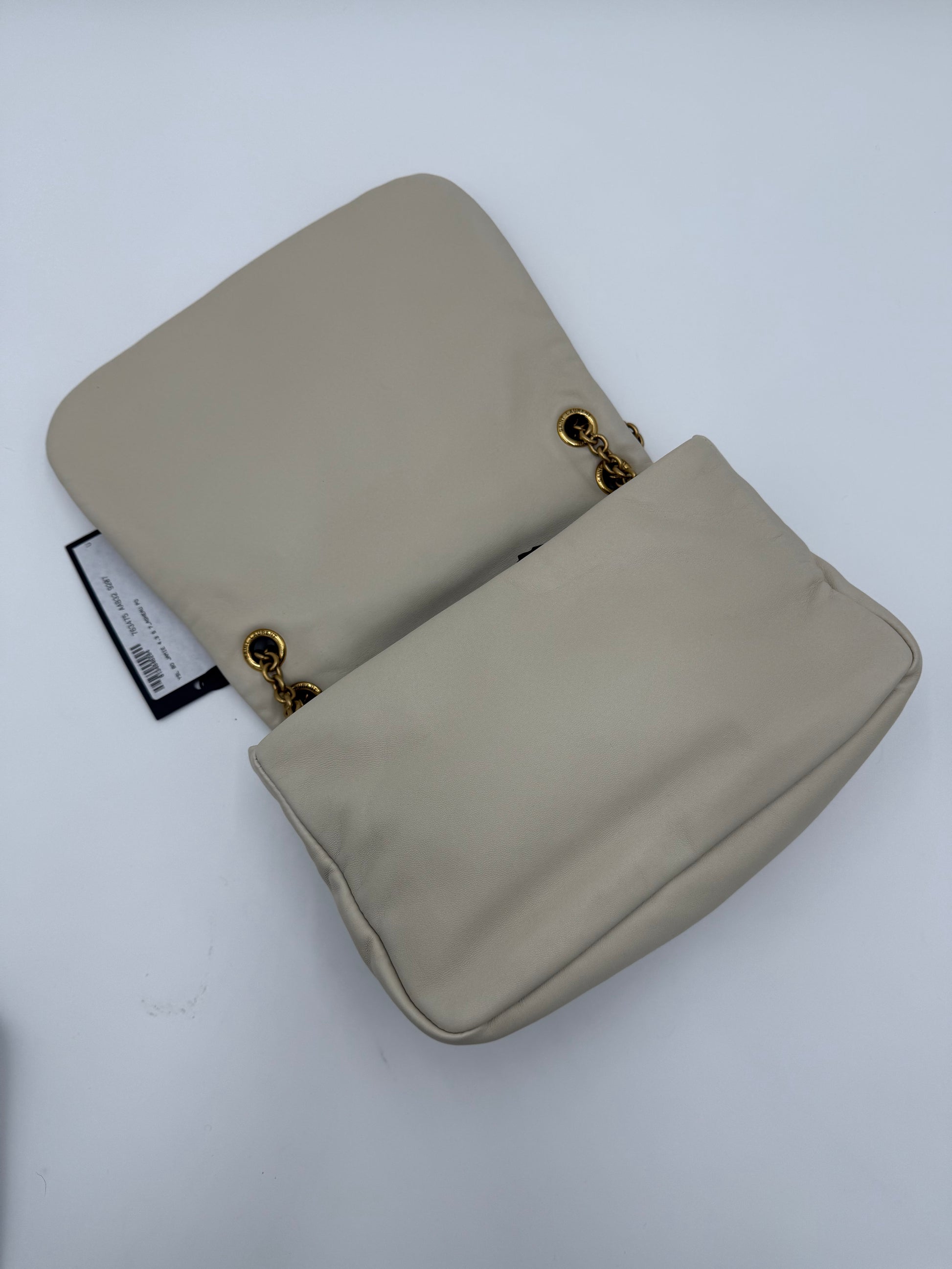 Saint Laurent Borsa Jamie 4.3 Matelassé Media Crema - Pally Vintage Closet