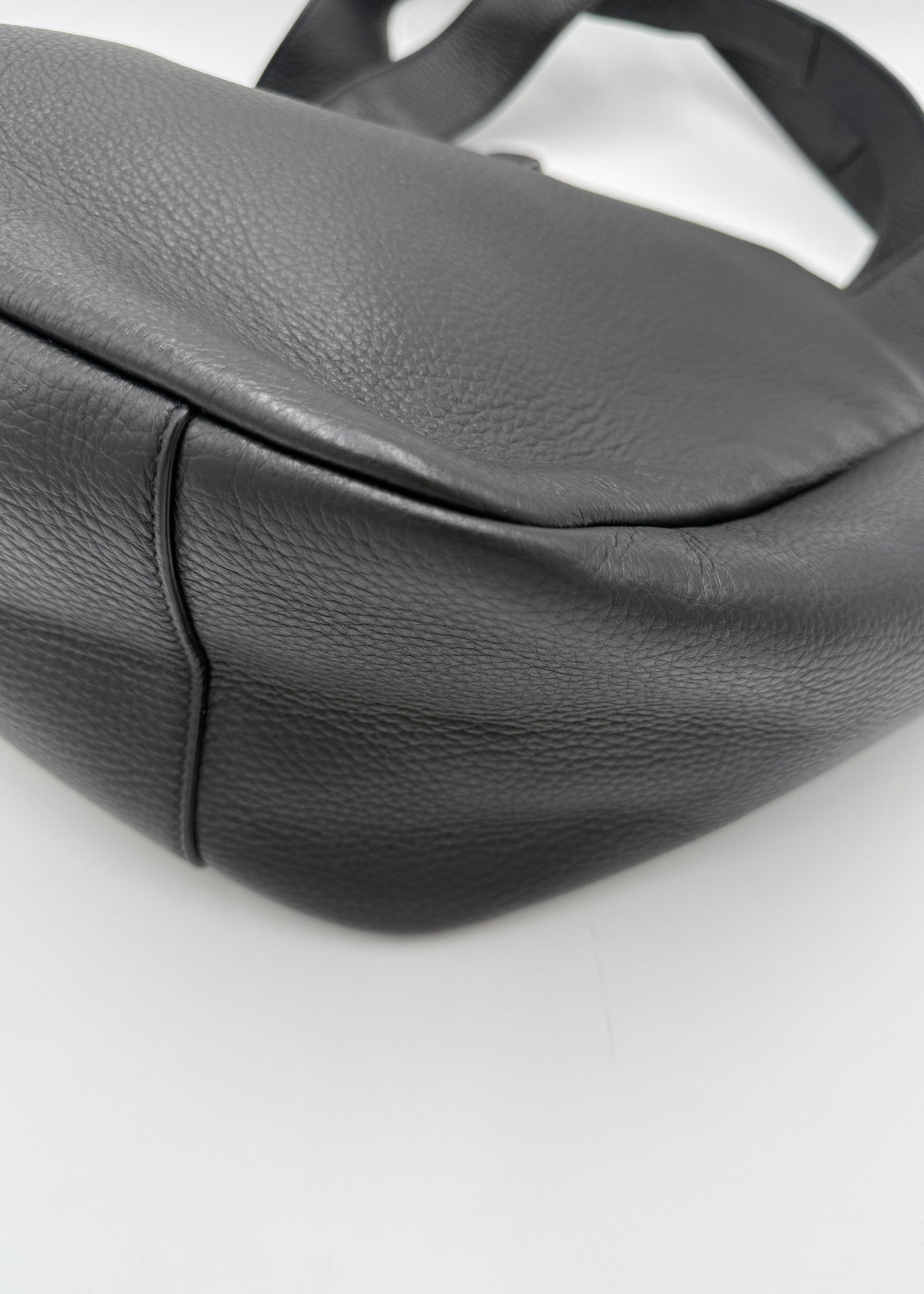 Saint Laurent Borsa Le 5 à 7 Bea in Pelle Martellata Nera
