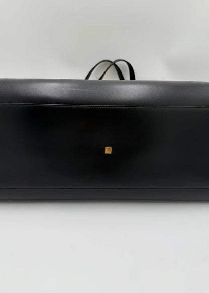 Saint-Laurent-Borsa-Manhattan-Tote-in-Pelle-Liscia-Nera-68159534596420 - Pally Vintage Closet