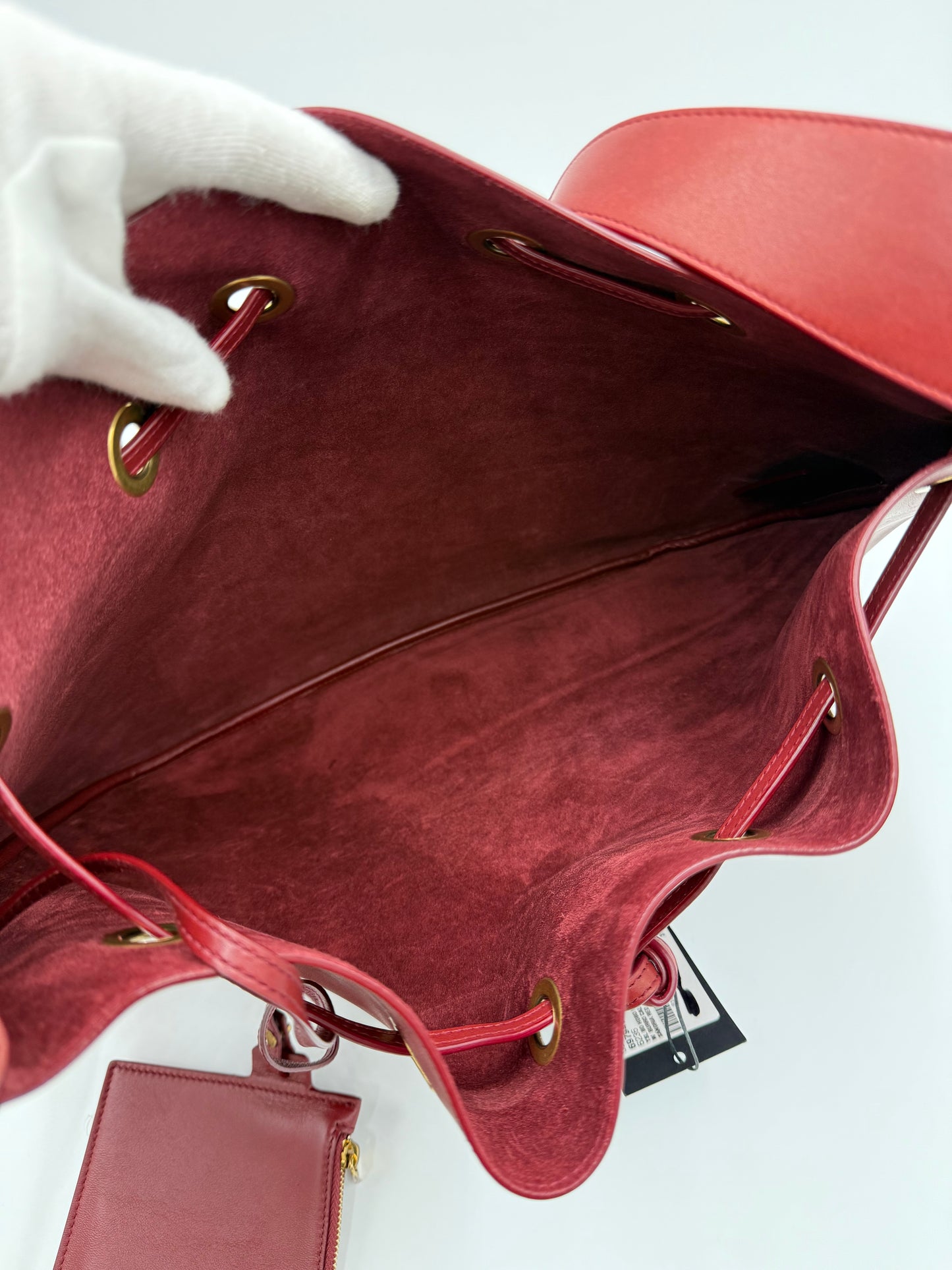 Saint Laurent Borsa Paris VII Secchiello Bordeaux - Pally Vintage Closet