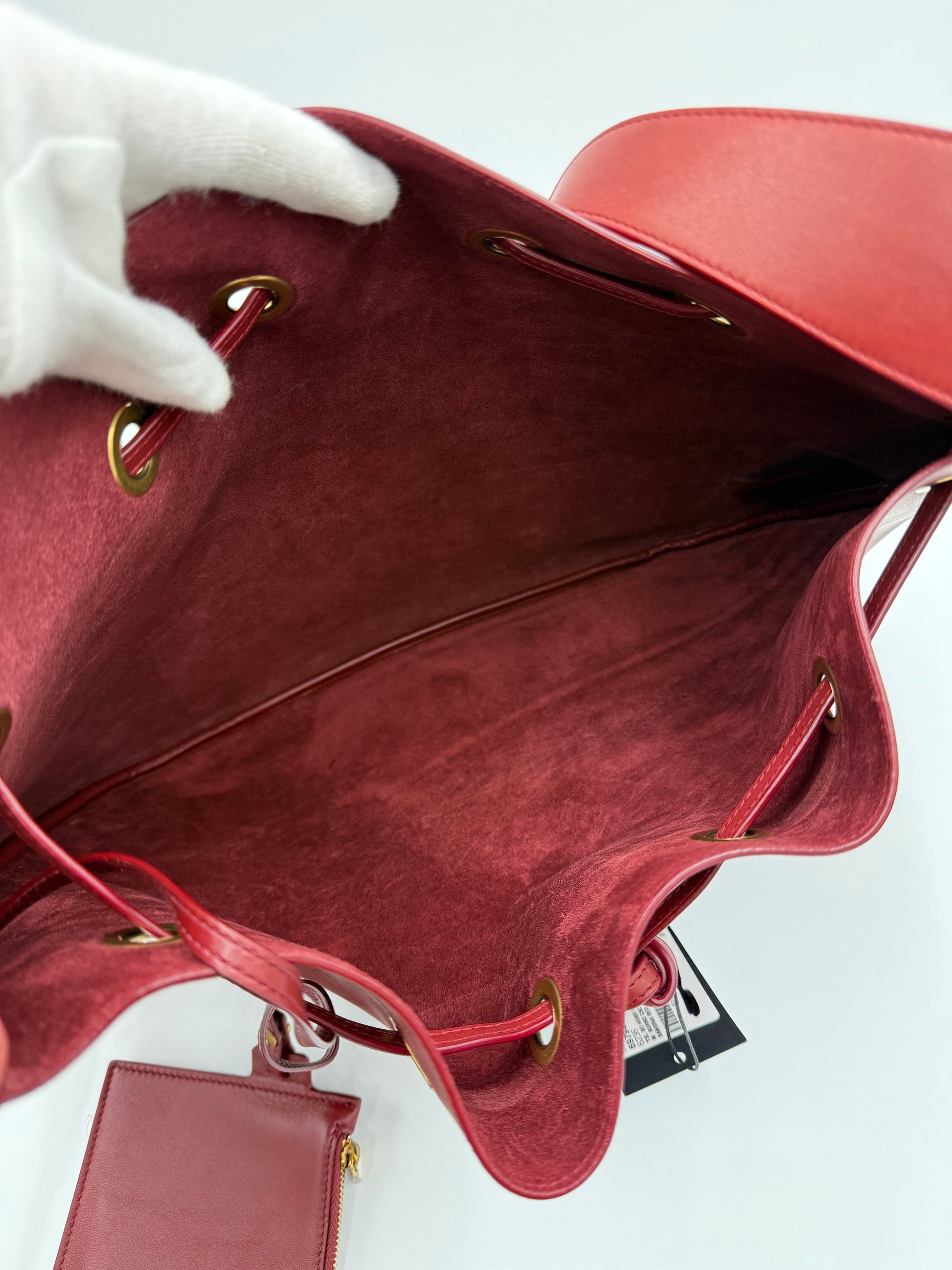 Saint Laurent Borsa Paris VII Secchiello Bordeaux - Pally Vintage Closet