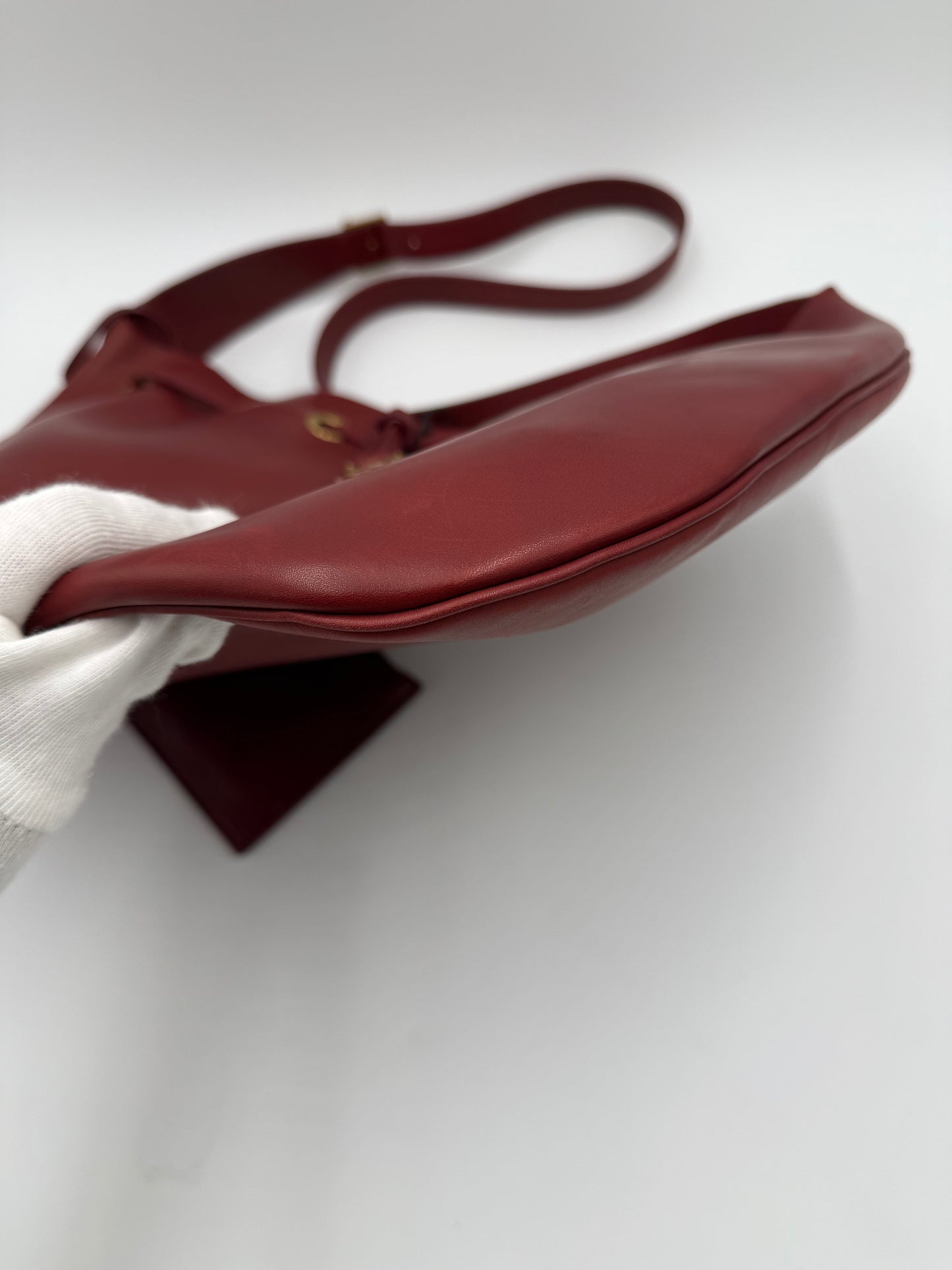 Saint Laurent Borsa Paris VII Secchiello Bordeaux - Pally Vintage Closet