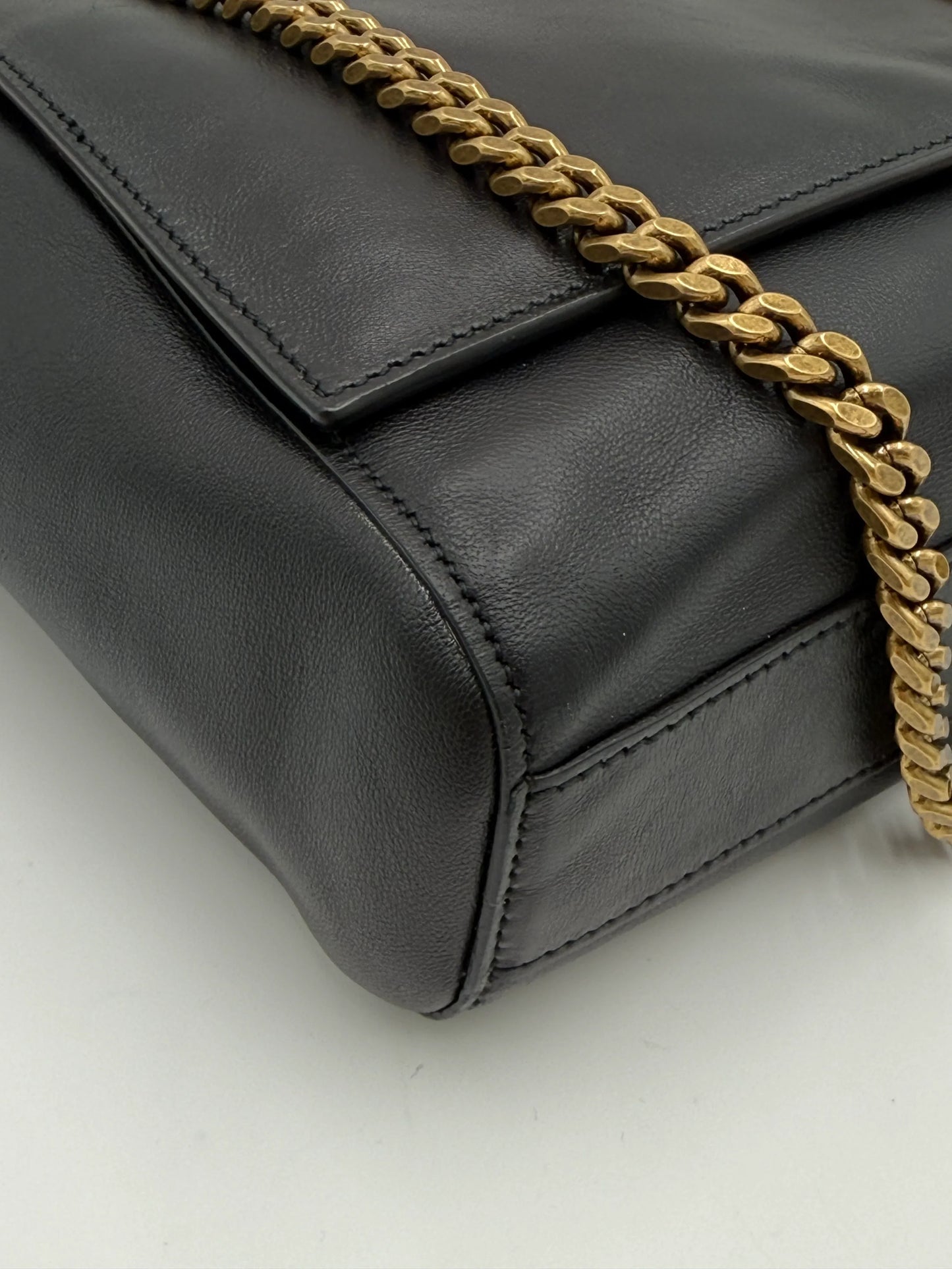 Saint-Laurent-Borsa-Reversible-Jamie-in-Pelle-e-Suede-Nero-70265912721732 - Pally Vintage Closet
