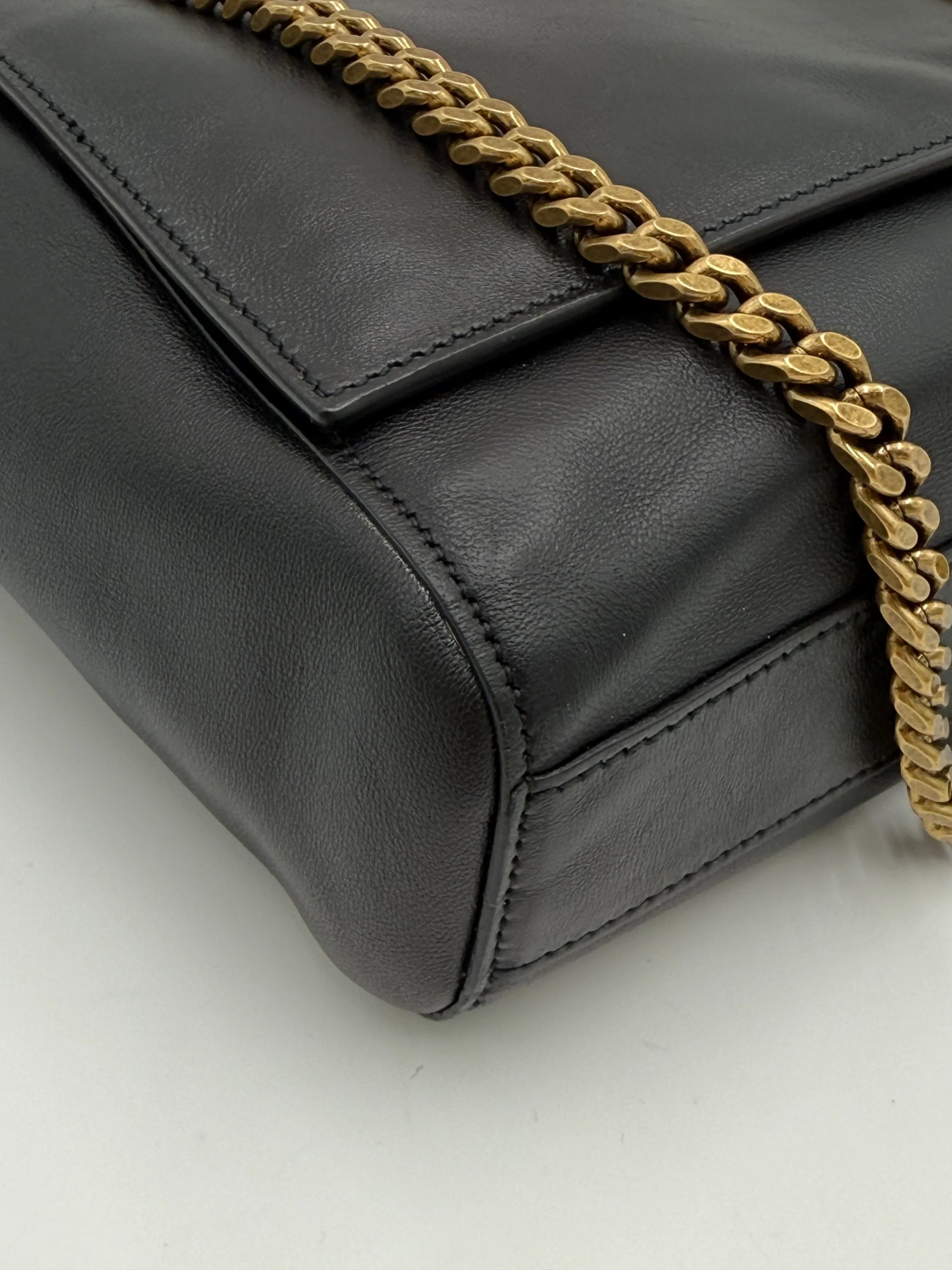 Saint-Laurent-Borsa-Reversible-Jamie-in-Pelle-e-Suede-Nero-70265912721732 - Pally Vintage Closet