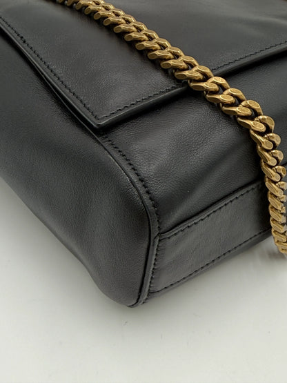 Saint-Laurent-Borsa-Reversible-Jamie-in-Pelle-e-Suede-Nero-70265912721732 - Pally Vintage Closet
