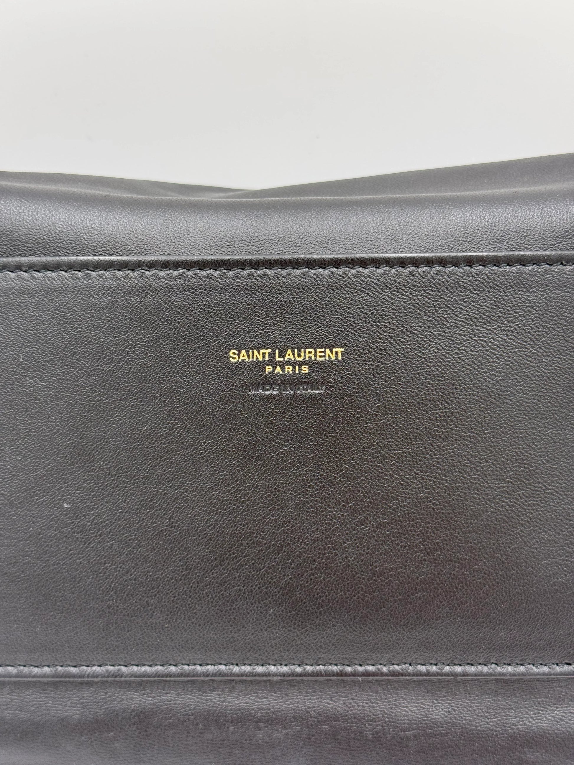 Saint-Laurent-Borsa-Reversible-Jamie-in-Pelle-e-Suede-Nero-70265912754500 - Pally Vintage Closet