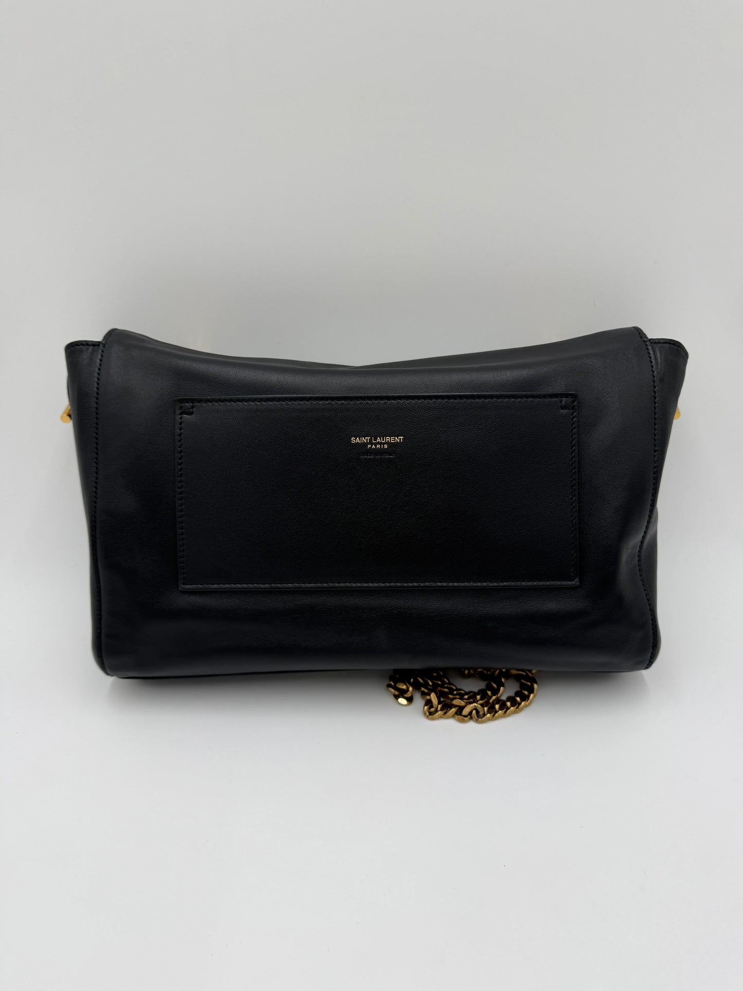 Saint-Laurent-Borsa-Reversible-Jamie-in-Pelle-e-Suede-Nero-70265912787268 - Pally Vintage Closet