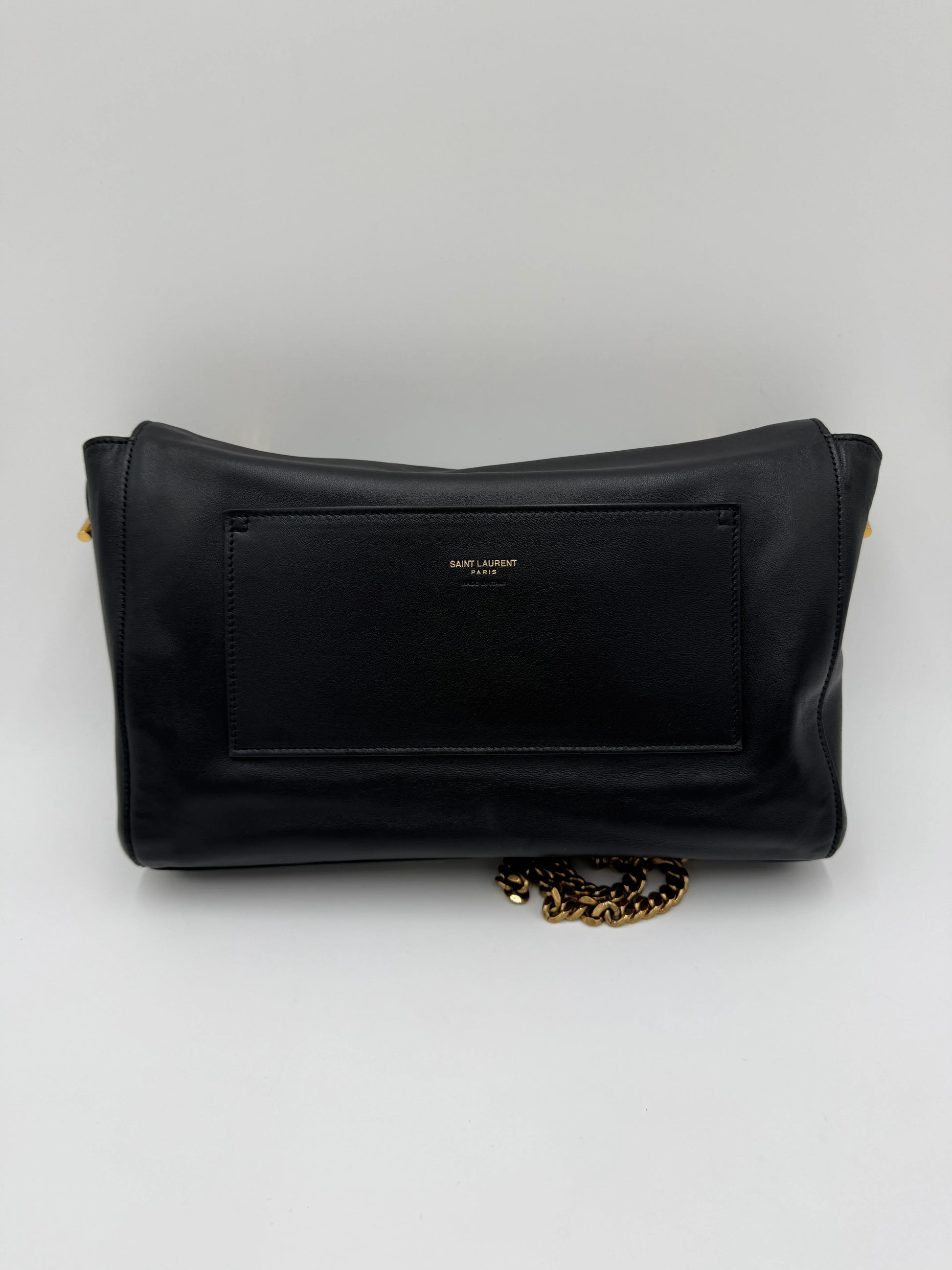 Saint-Laurent-Borsa-Reversible-Jamie-in-Pelle-e-Suede-Nero-70265912787268 - Pally Vintage Closet